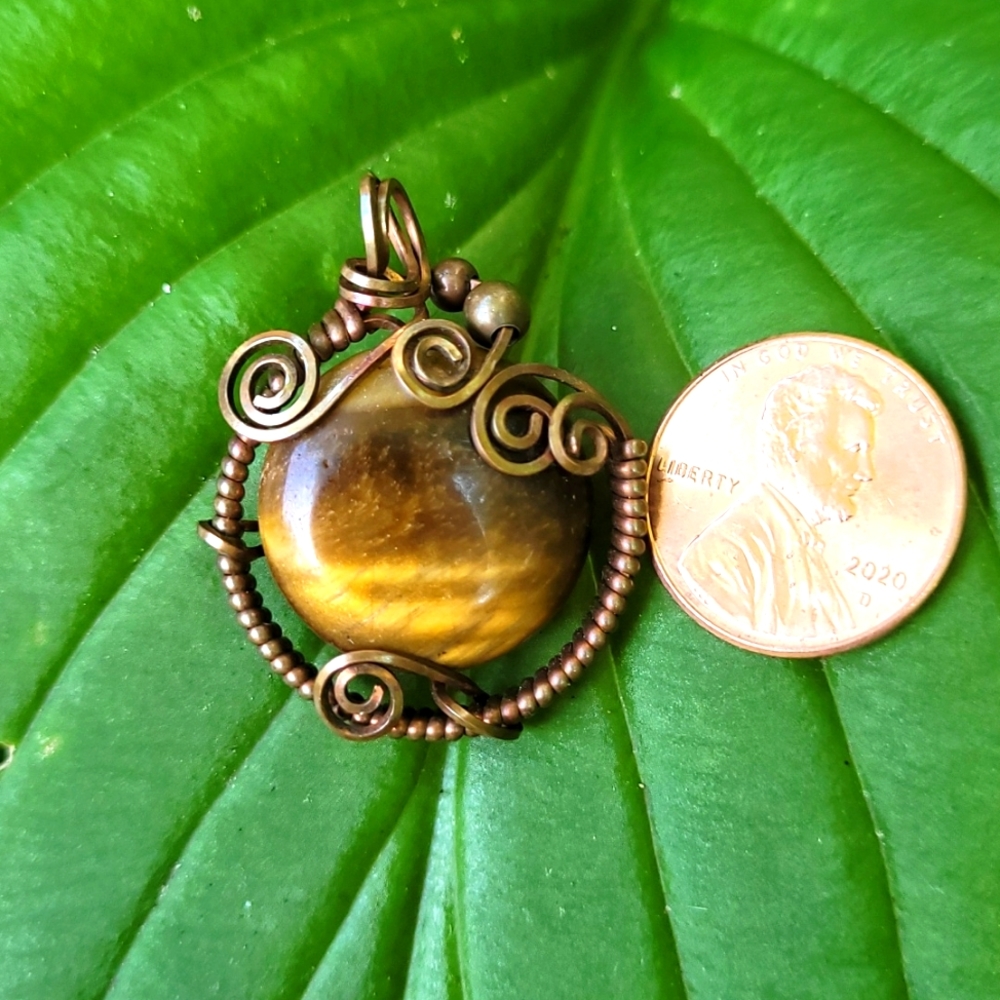 Tigers eye gem stone